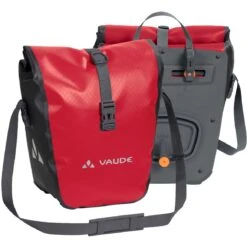Vaude Aqua Voorwiel Fietstas (Paar) - 2x14L - Red