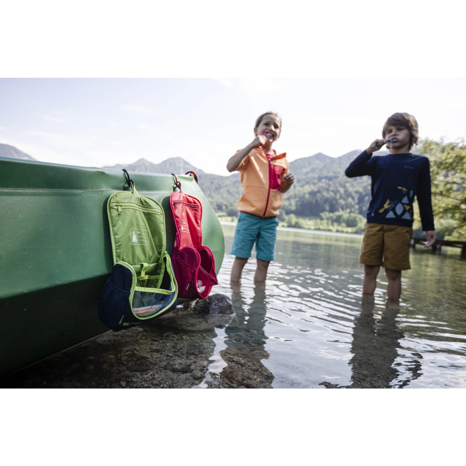 Vaude Bobby Kinder Toilettas - 1L - Parrot Green/eclipse 7 Vaude Bobby Kinder Toilettas - 1L - Parrot Green/eclipse - Afbeelding 5