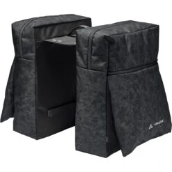 Vaude TwinZipper Dubbele Achterwiel-Tas - 2x24L - Zwart -Fiets Series Winkel vaude twinzipper double bike pannier rear black 6 1359036