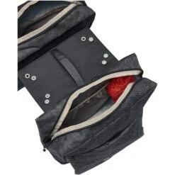 Vaude TwinZipper Dubbele Achterwiel-Tas - 2x24L - Zwart -Fiets Series Winkel vaude twinzipper double bike pannier rear black 9 1359039